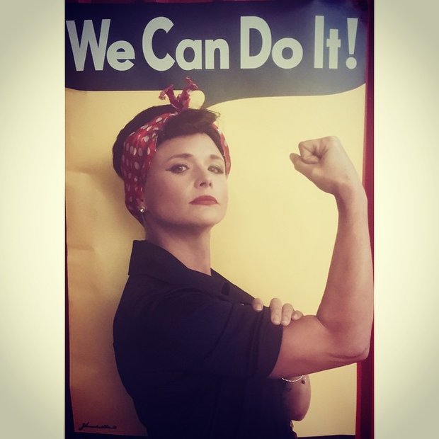 Miranda Lambert jako  Rosie the Riveter Foto: 