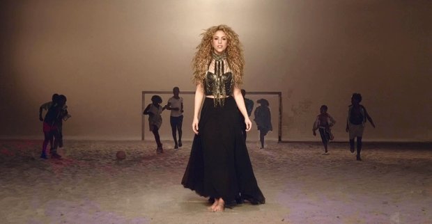 Shakira nazpívala písničku Lala, která bude konkurovat oficiální hymně We Are One (Ole Ola). Foto: profimedia.cz