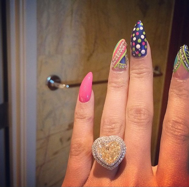 Zásnubní prsten Nicki Minaj Foto: 