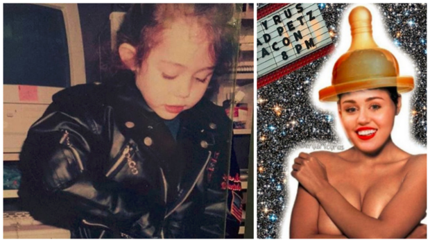 Porovnání Miley před a po... Foto: 