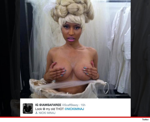 Nicki Minaj ukazuje svá prsa skoro pořád Foto: 